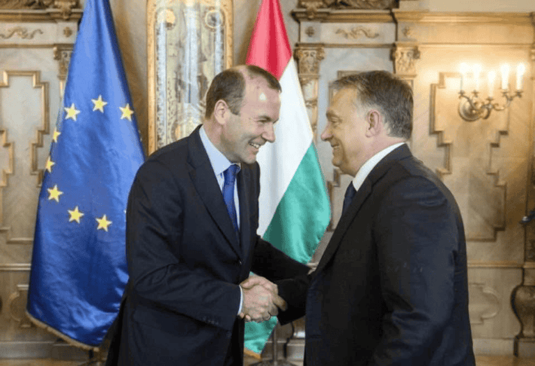 Manfred Weber: Elegünk van Orbán Viktorból