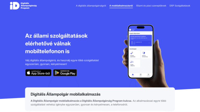 Elindult a Digitális Állampolgár weboldal