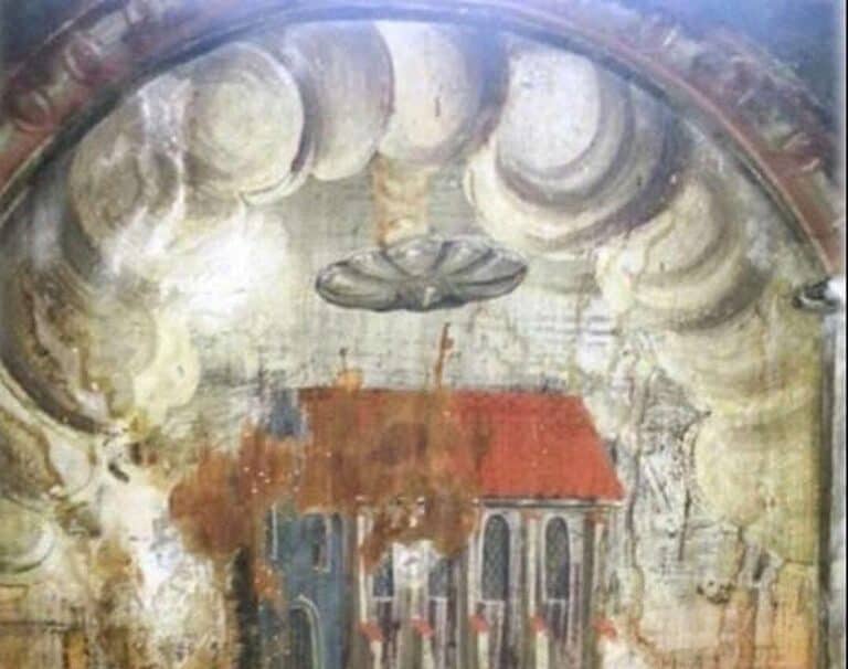 Földönkívüli ábrázolás a segesvári festményen? – Újraéledő vita egy régi templomban