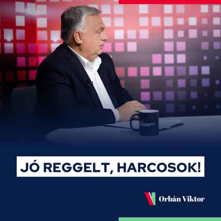 Orbán Viktor a Harcosok órájában: kemény üzenetek az ellenzék felé