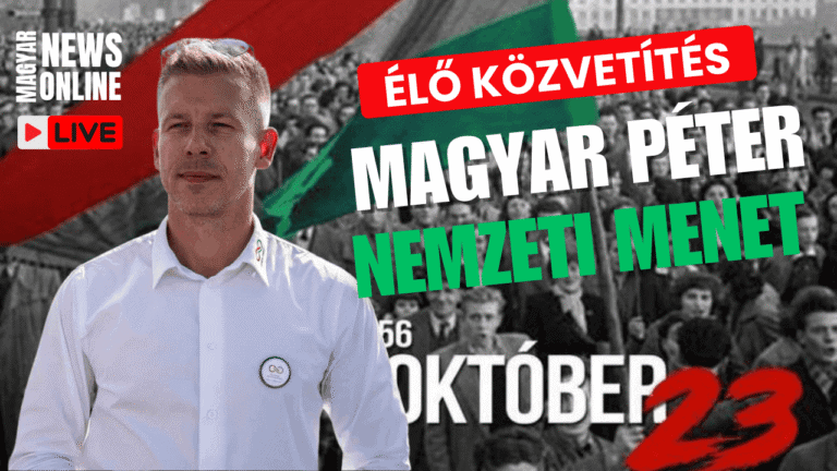 Élőben közvetítjük a Nemzeti Menetet – percről percre minden platformunkon!
