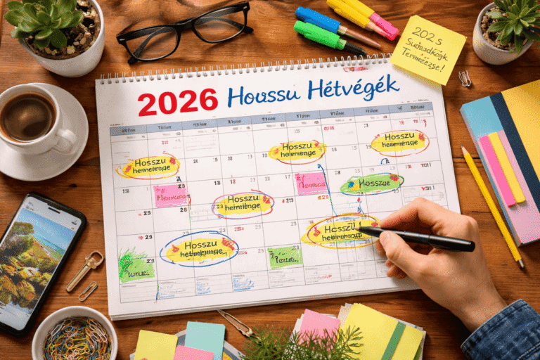 Jó sok hosszú hétvégénk lesz 2026-ban, mutatjuk az idei munkaidő naptárt – így tervezheted előre a pihenést